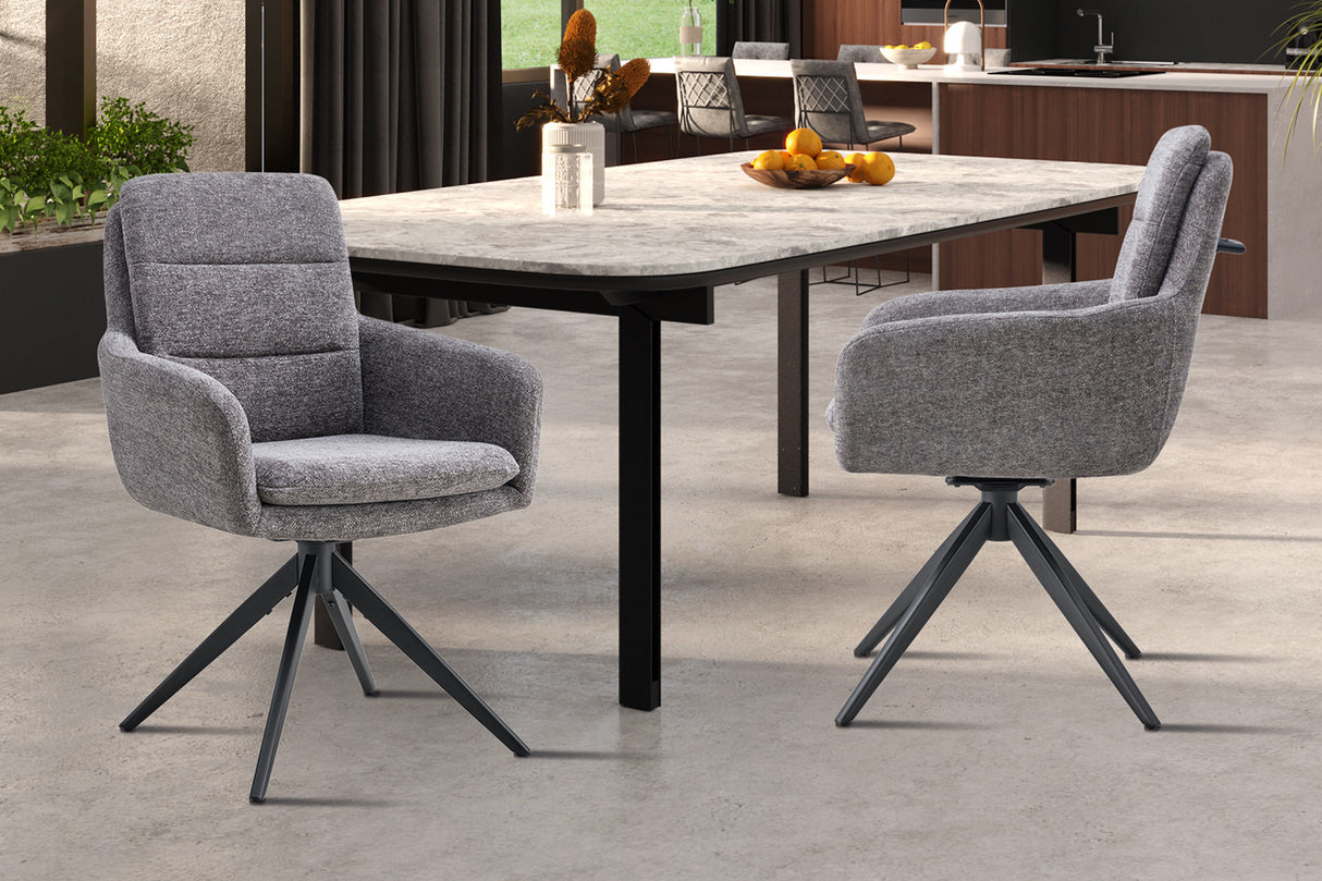 Stoel 'Lars' - Donker Grijs