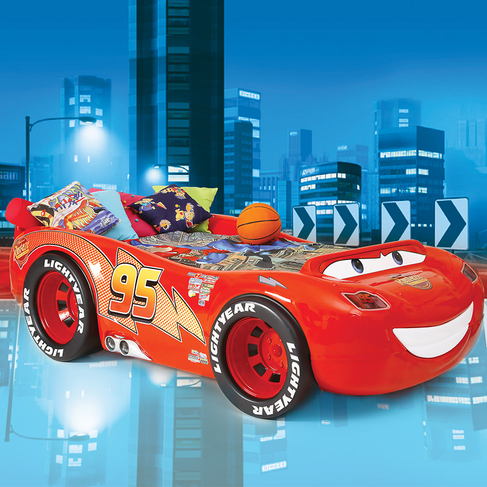 mcqueen van cars kinderbed