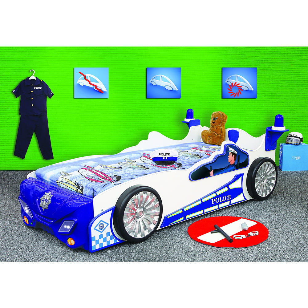 Politie auto kinderbed