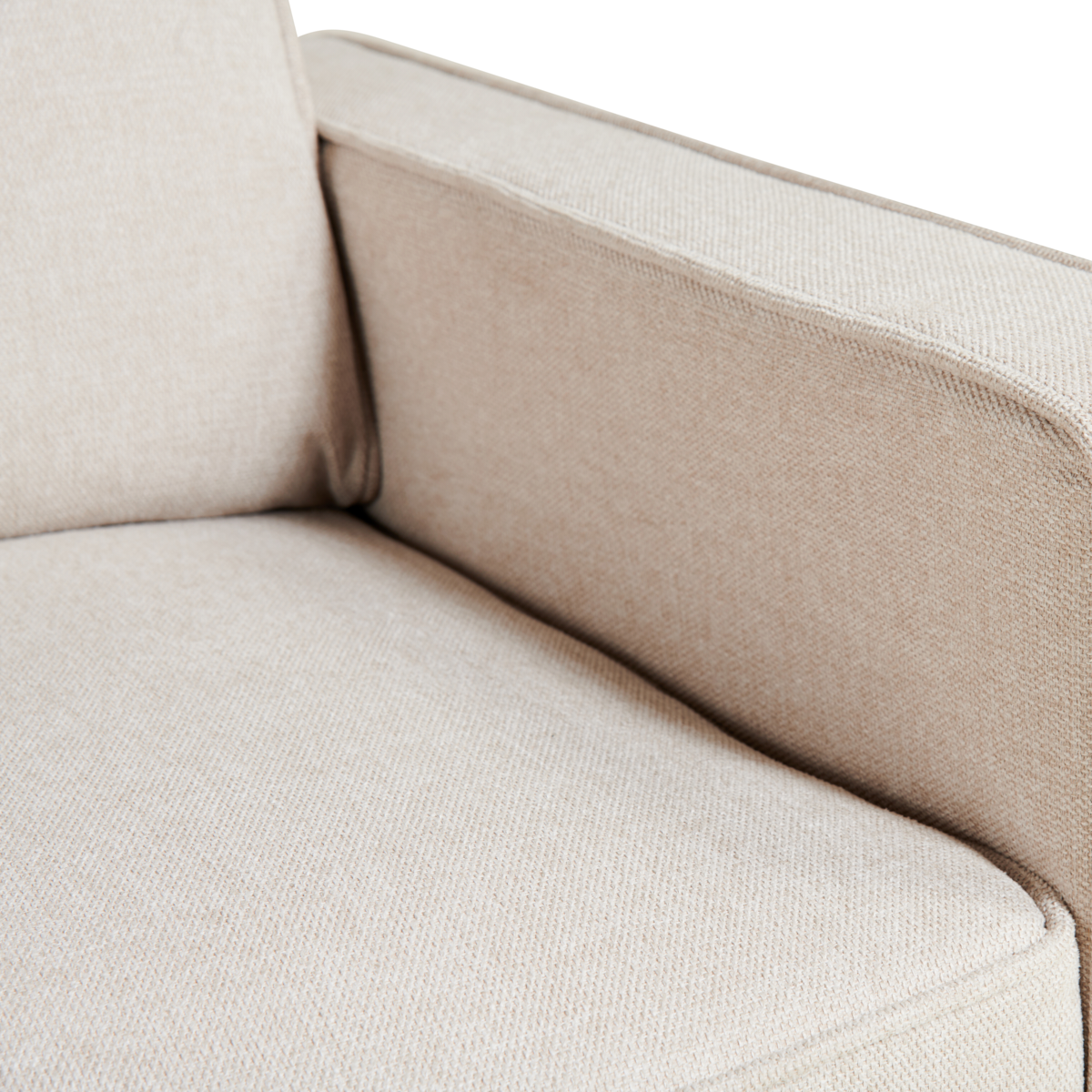 2-Zits Bank Nina - Linnen Beige