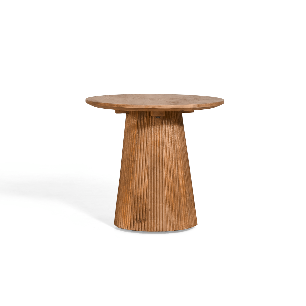 Bijzettafel Mona 50 - Lichtbruin Mangohout