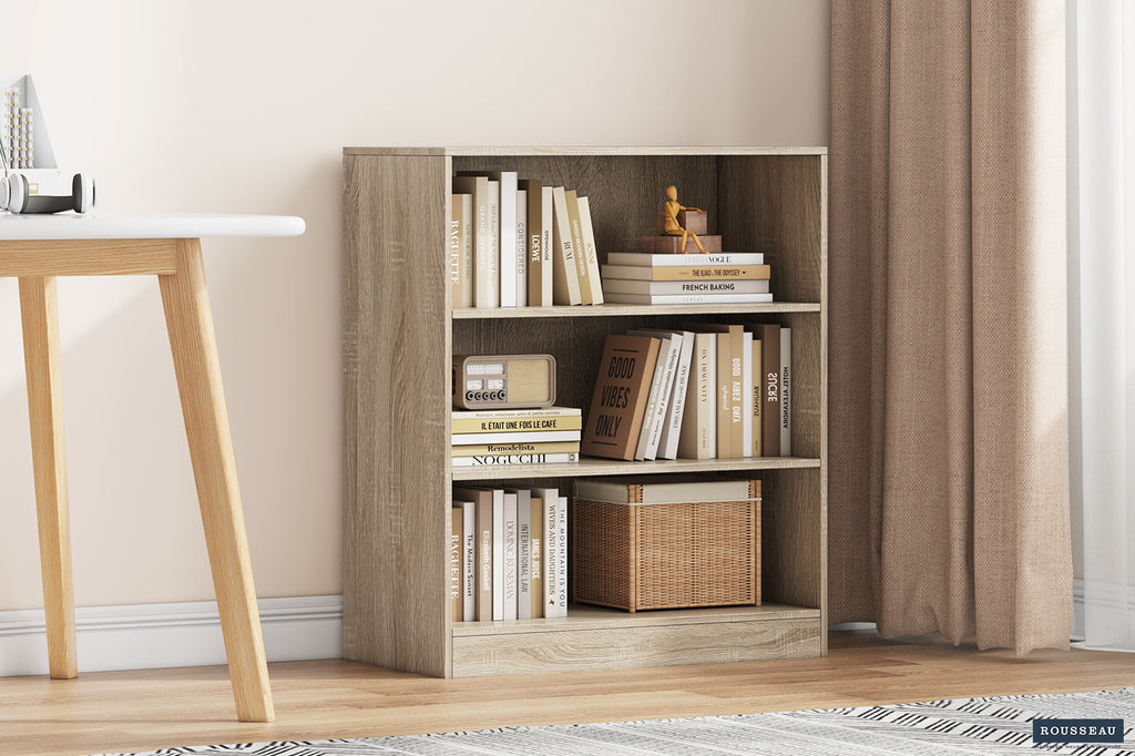 Boekenkast 'Space' 2 legplanken Sonoma