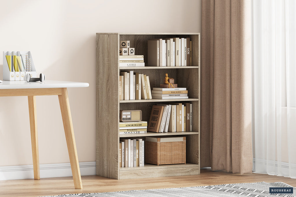 Boekenkast 'Space' 3 legplanken Sonoma