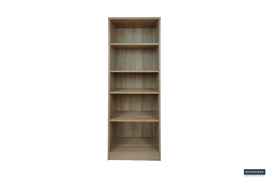 Boekenkast 'Space' 4 legplanken Sonoma