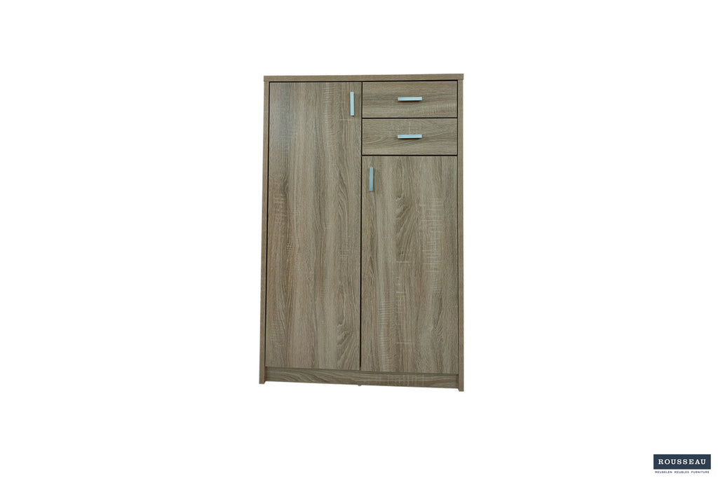 Dressoir Kast 'Space' 2 Deuren 2 Laden Sonoma