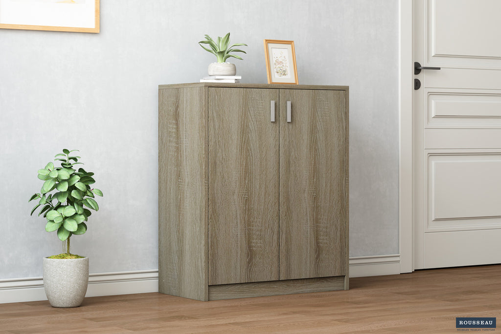 Dressoir Kast 'Space' 2 deuren Sonoma