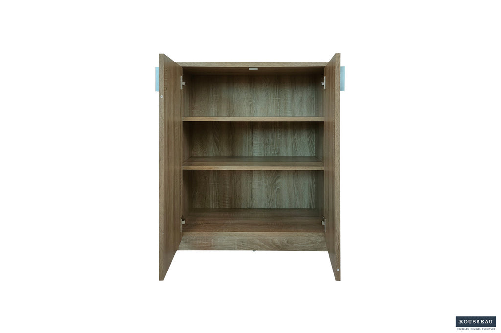 Dressoir Kast 'Space' 2 deuren Sonoma