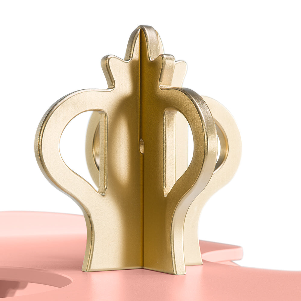 kroon roze kinderbed voor meisjes