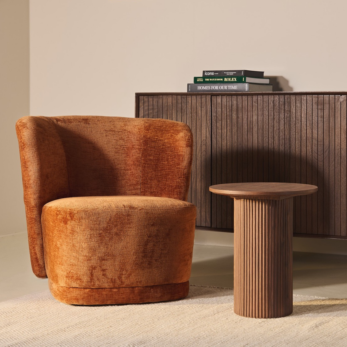 Fauteuil Clint - Como Stof Roest
