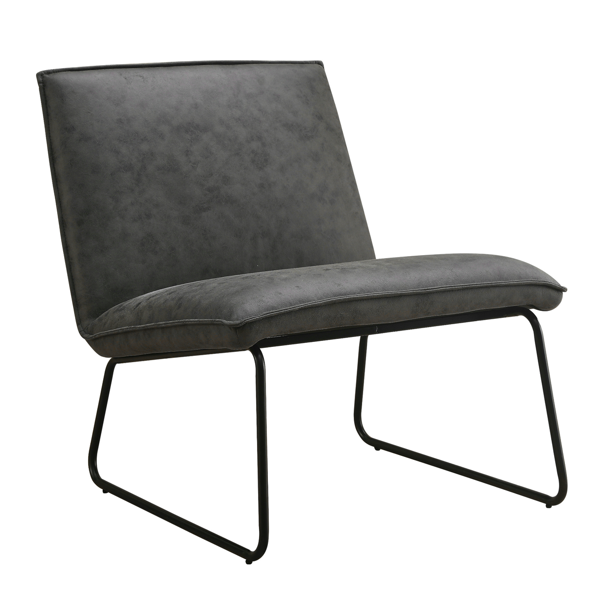 Fauteuil Jamo - Microleder Antraciet