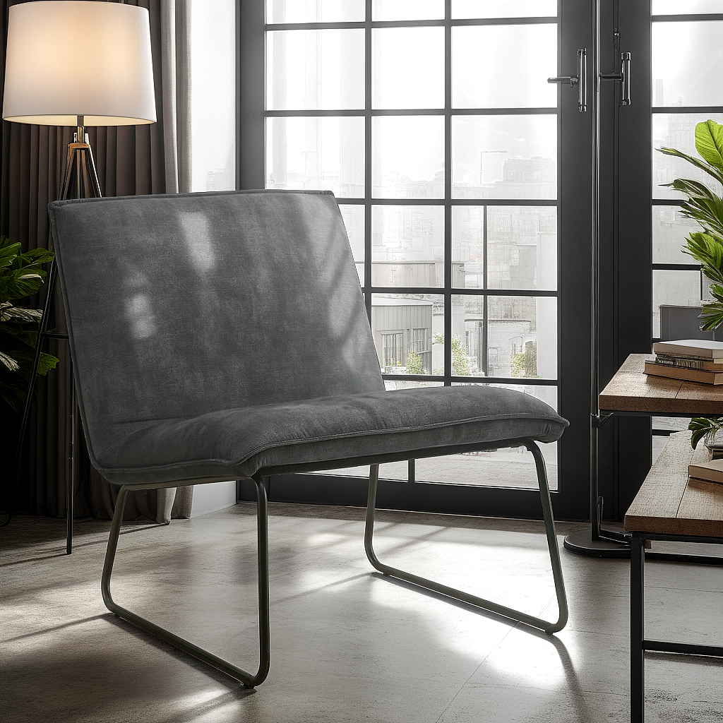 Fauteuil Jamo - Velvet Antraciet