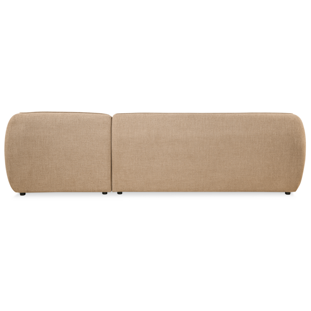 Hoekbank Leo - Stof Taupe, Hoek Rechts