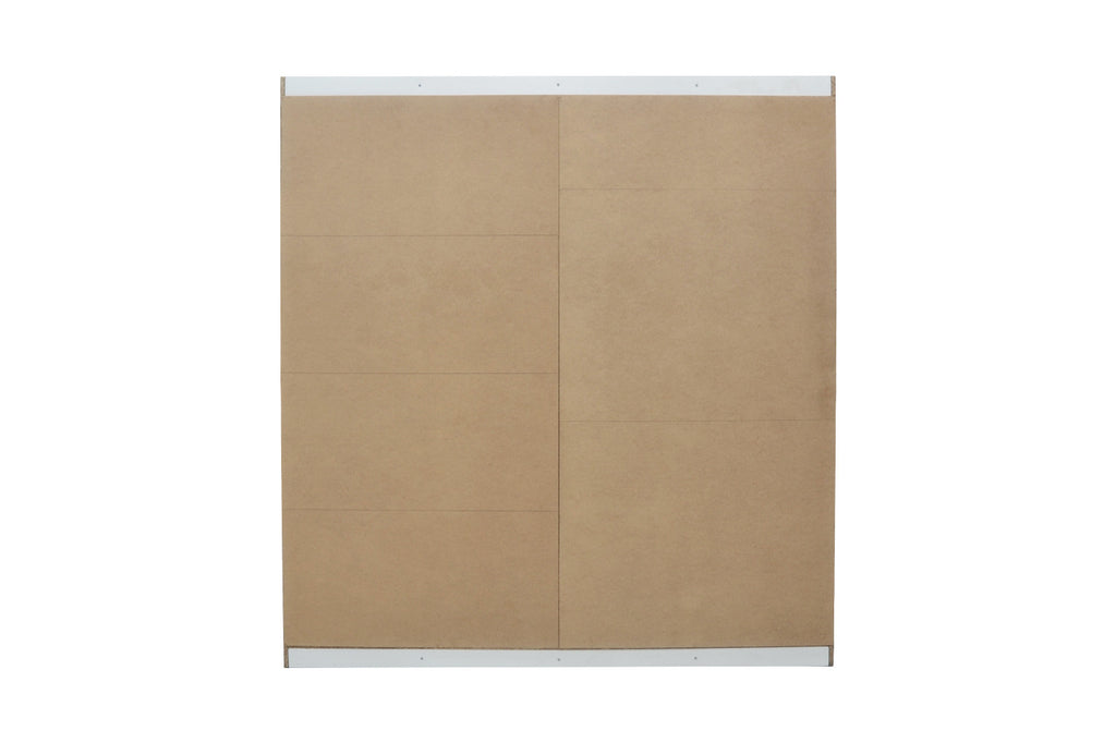 Kledingkast 'Mike' 2 Schuifdeuren, 1 Spiegeldeur Sonoma