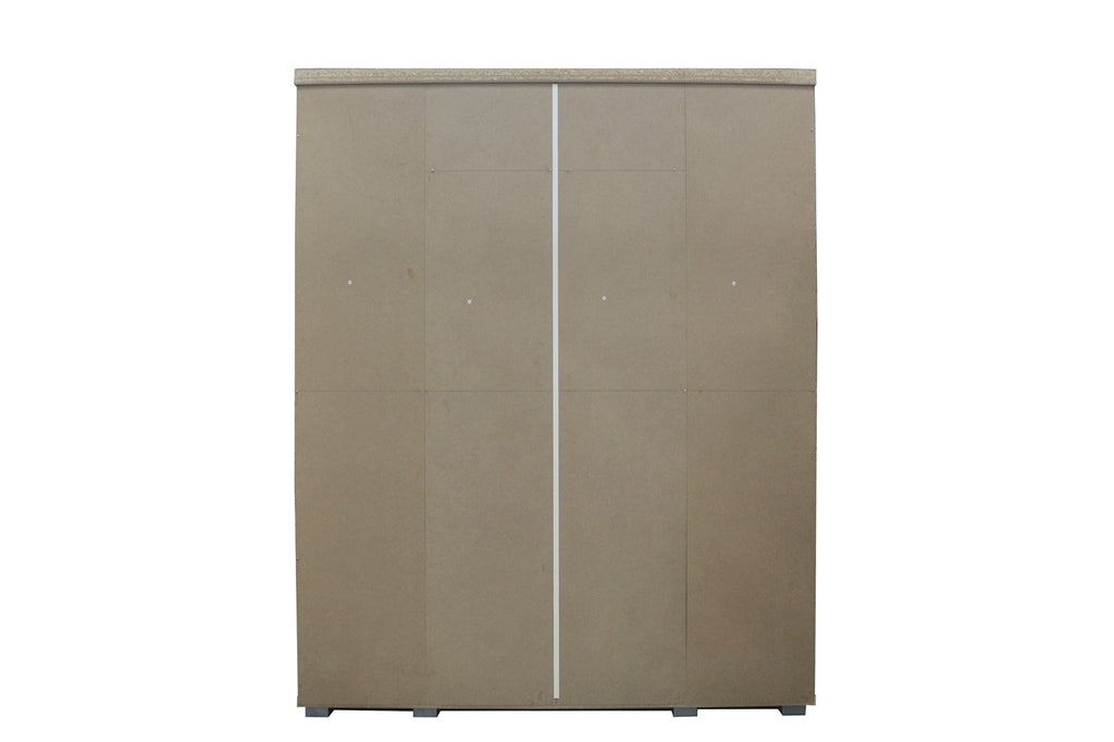 Kledingkast 'Mike' 4 Deuren Wit