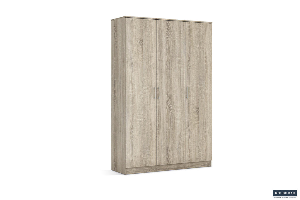 Kledingkast 'Ray' 3 Deuren Sonoma