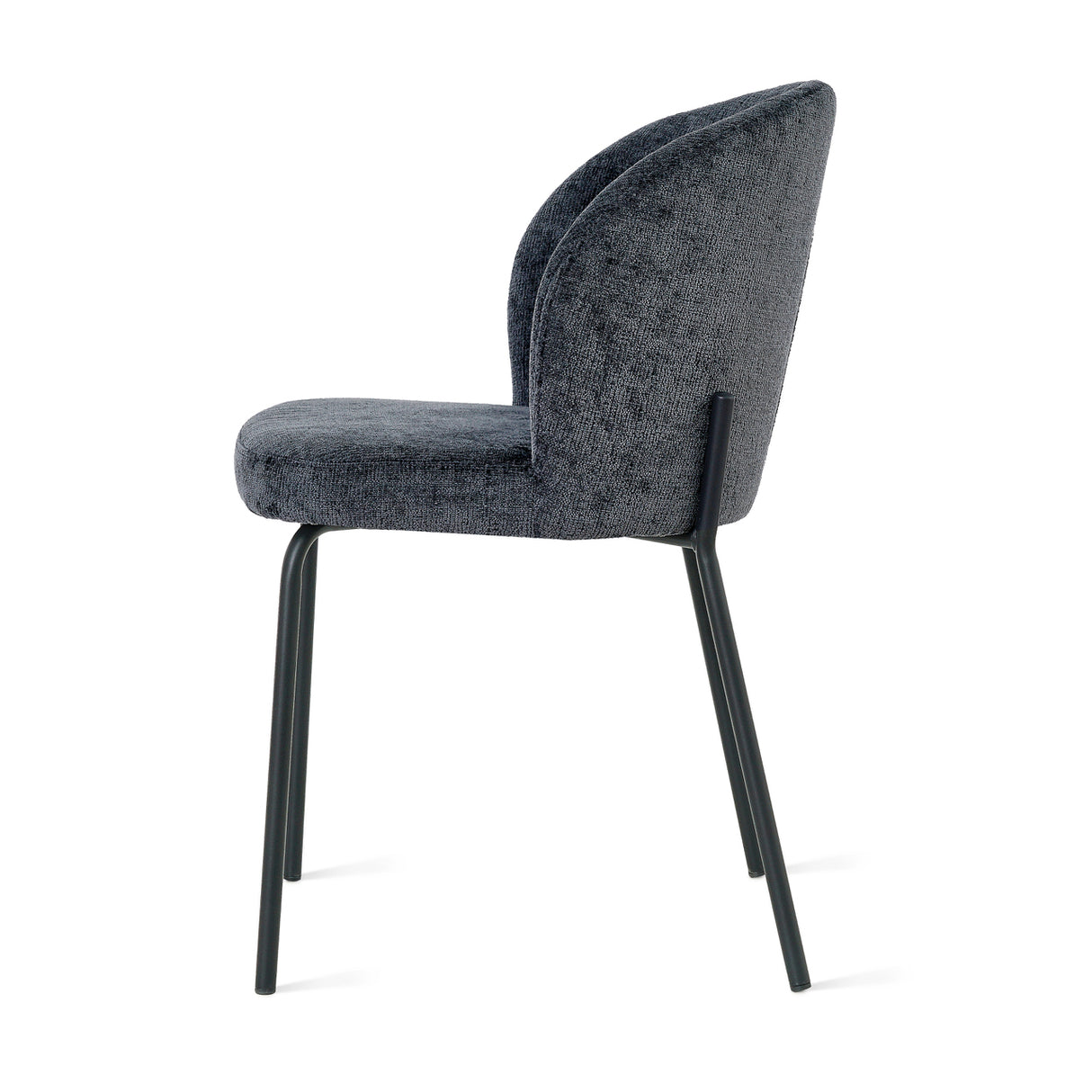 Eetkamerstoel Leia – Stof Antraciet