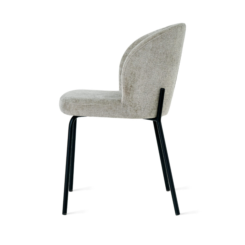 Eetkamerstoel Leia – Stof Naturel