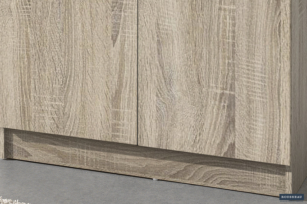 Opbergkast 'Ray' 2 deuren en 4 legplanken Sonoma