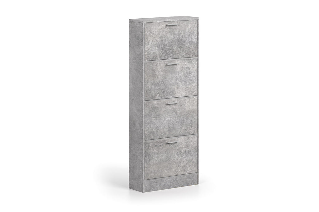 Schoenenkast 'Carini' 4 Laden Beton