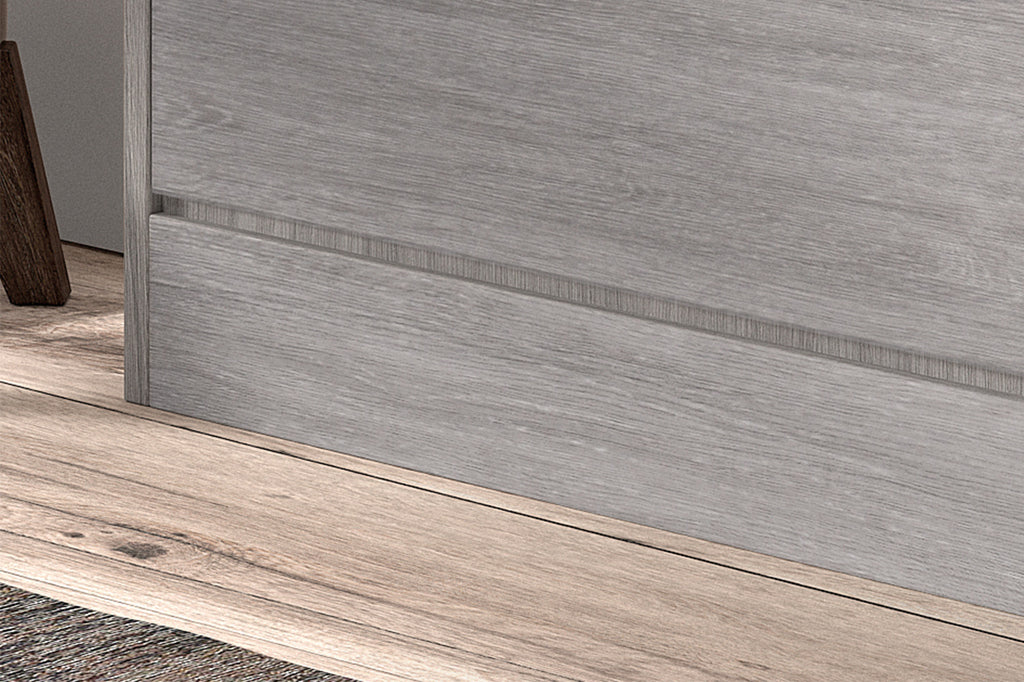 Schoenenkast 'Carini' 4 Laden Grijze Eik