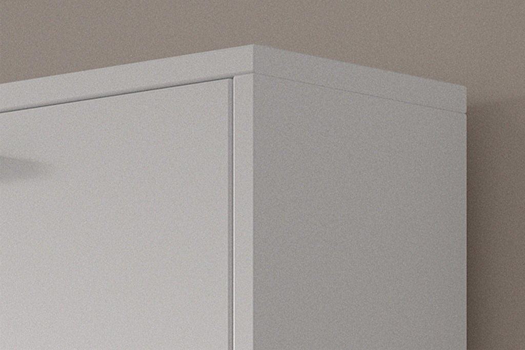 Schoenenkast 'Carini' 4 laden Wit