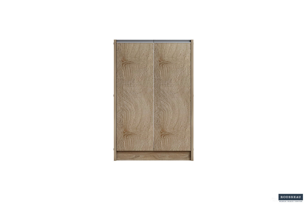 Schoenenkast 'Lilly' 2 Deuren Sonoma