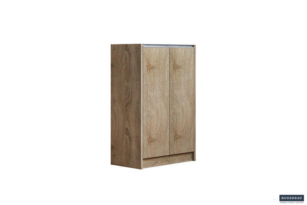 Schoenenkast 'Lilly' 2 Deuren Sonoma