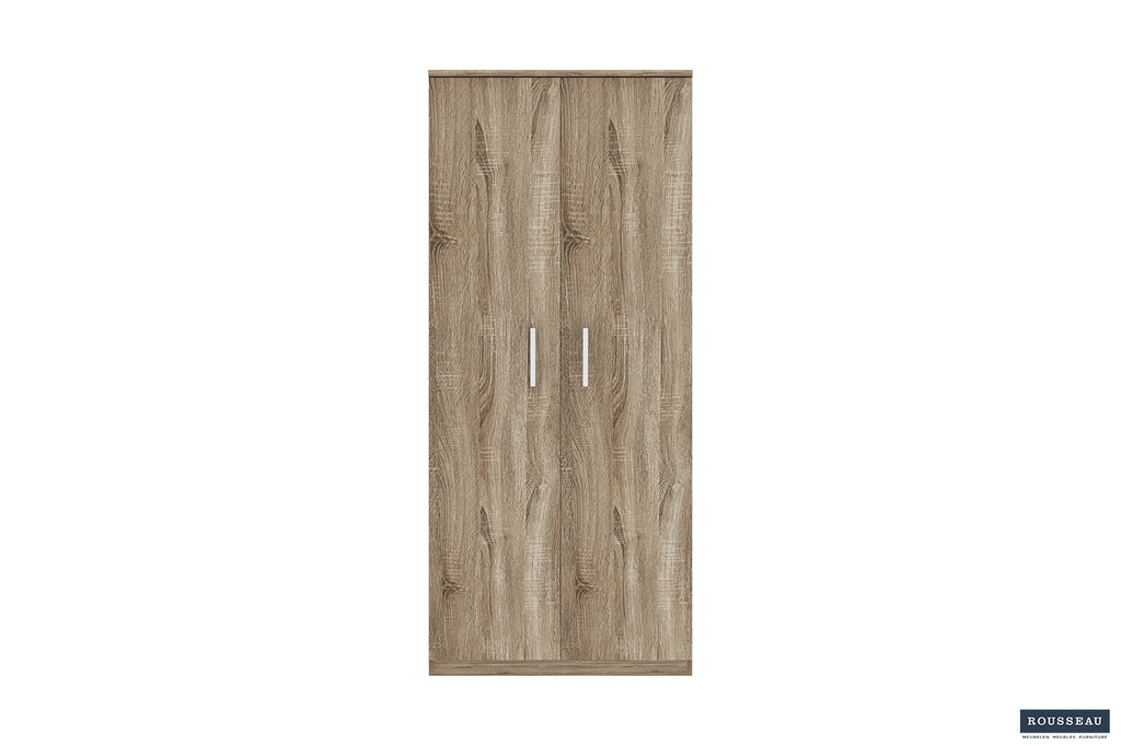 Schoenenkast 'Mike' 2 Deuren Sonoma