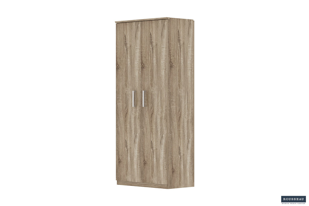 Schoenenkast 'Mike' 2 Deuren Sonoma