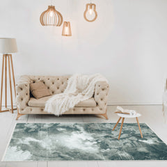 Laagpolig vloerkleed - Abstract gevlamd - 160 x 230cm