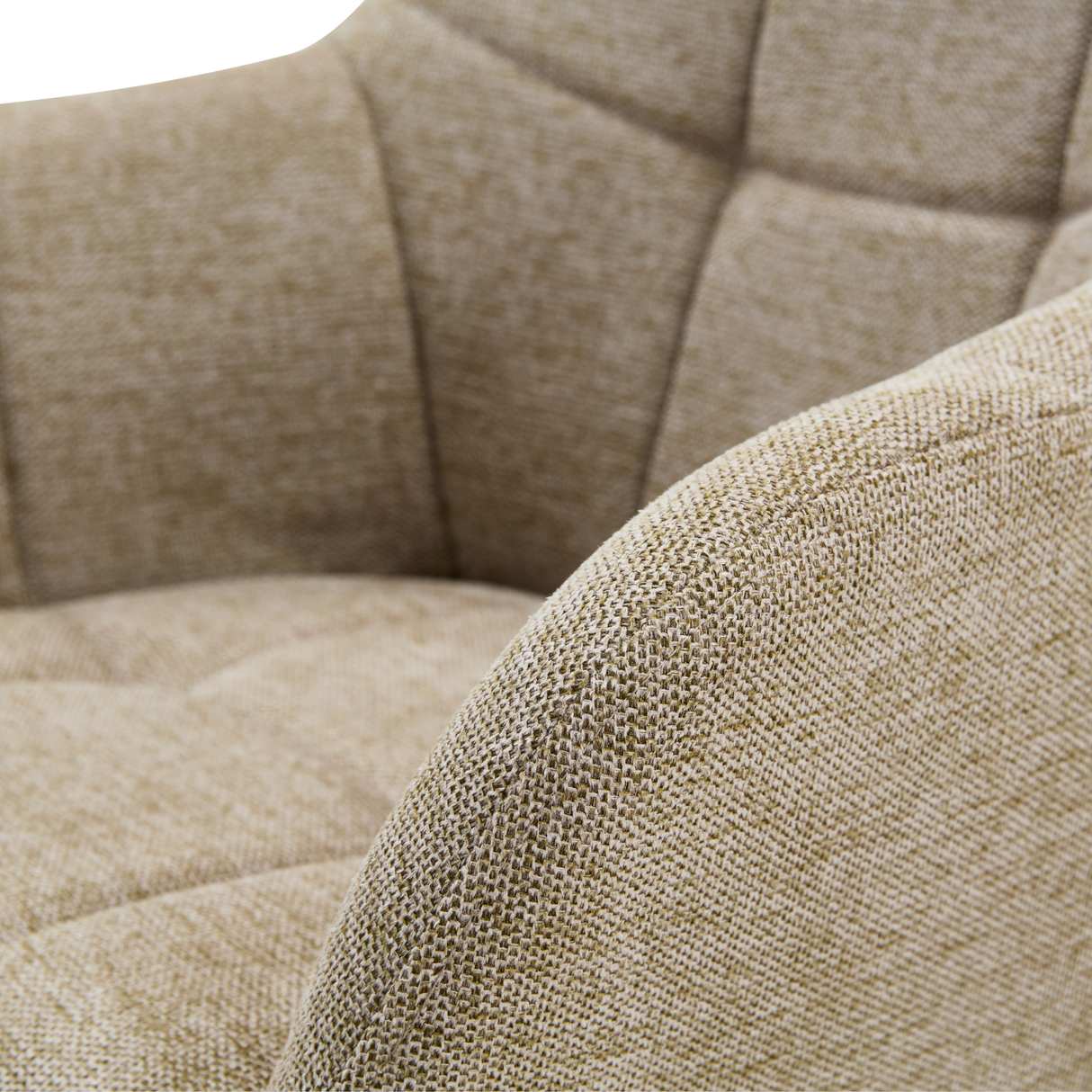 Draaibare Eetkamerstoel Jay - 180° Auto-Return - Linnen Taupe