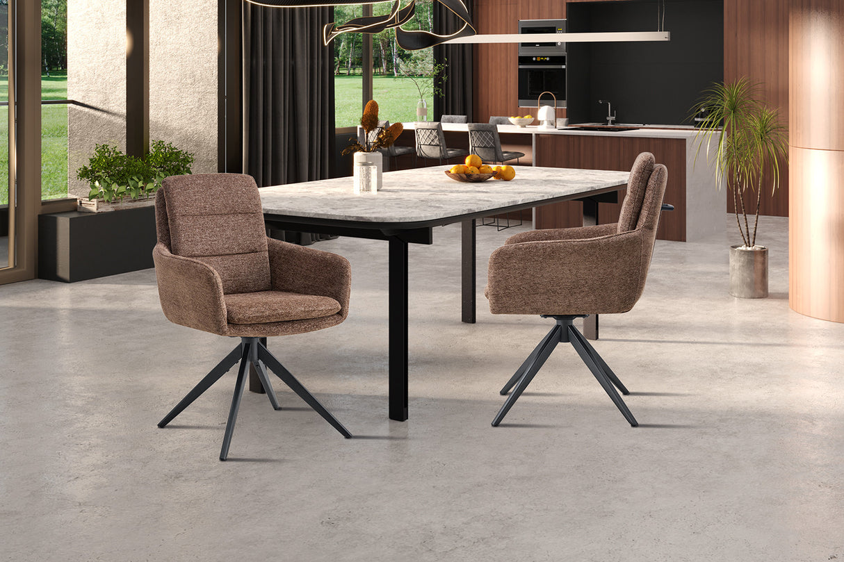 Stoel 'Lars' - Bruin