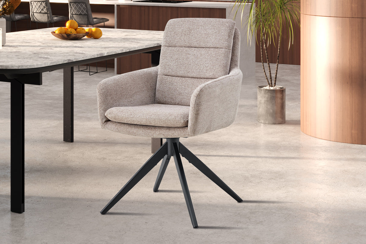 Stoel 'Lars' - Zand Beige