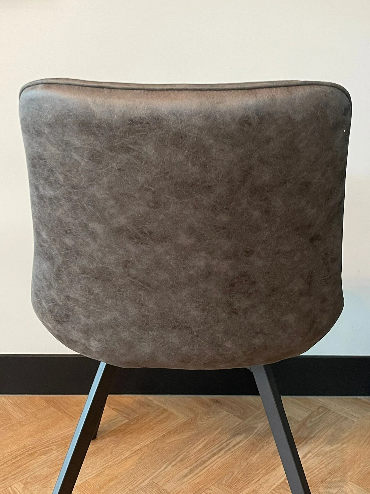 Eetkamerstoel Luna - Microvezel Grijs