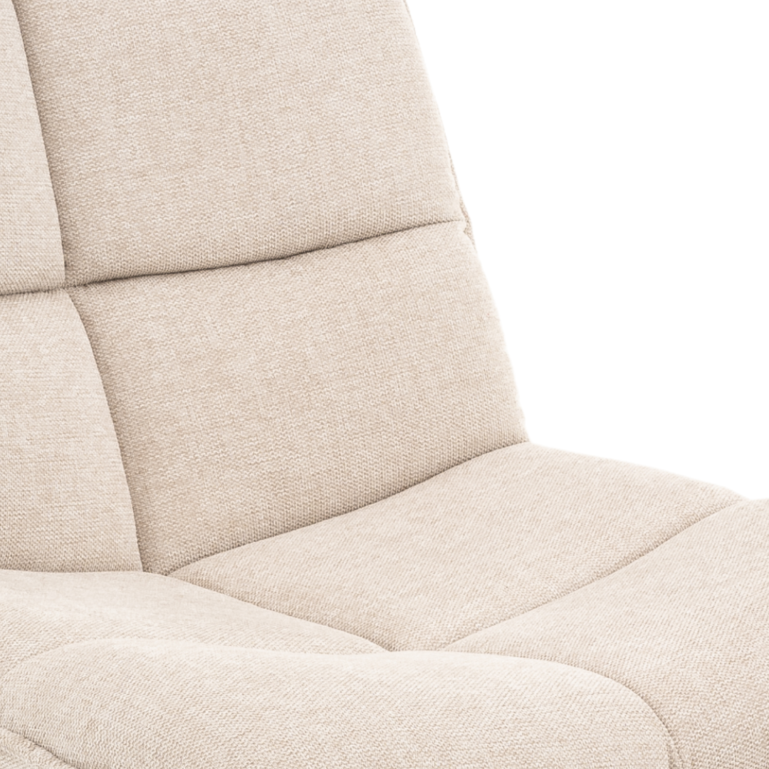 Draaifauteuil Luke – Linnen Beige