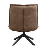 Draaifauteuil Luke – Microleder Taupe