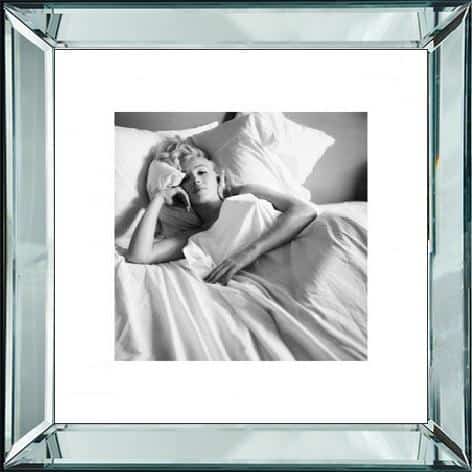 Spiegellijst 50x50cm Marilyn Monroe