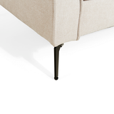 2-Zits Bank Nina - Linnen Beige