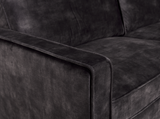 2-Zits Bank Nina - Velvet Antraciet