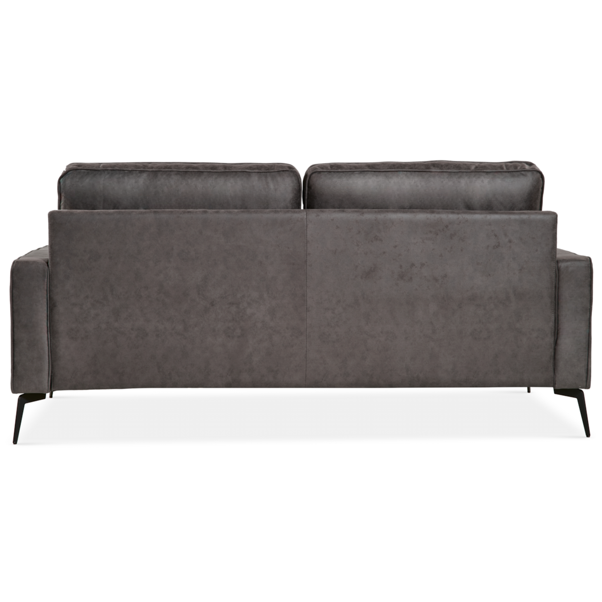 2-Zits Bank Nina - Microleder Antraciet
