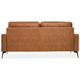 2-Zits Bank Nina - Microleder Cognac