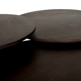 Bijzettafel Mona 60 - Donkerbruin Mangohout