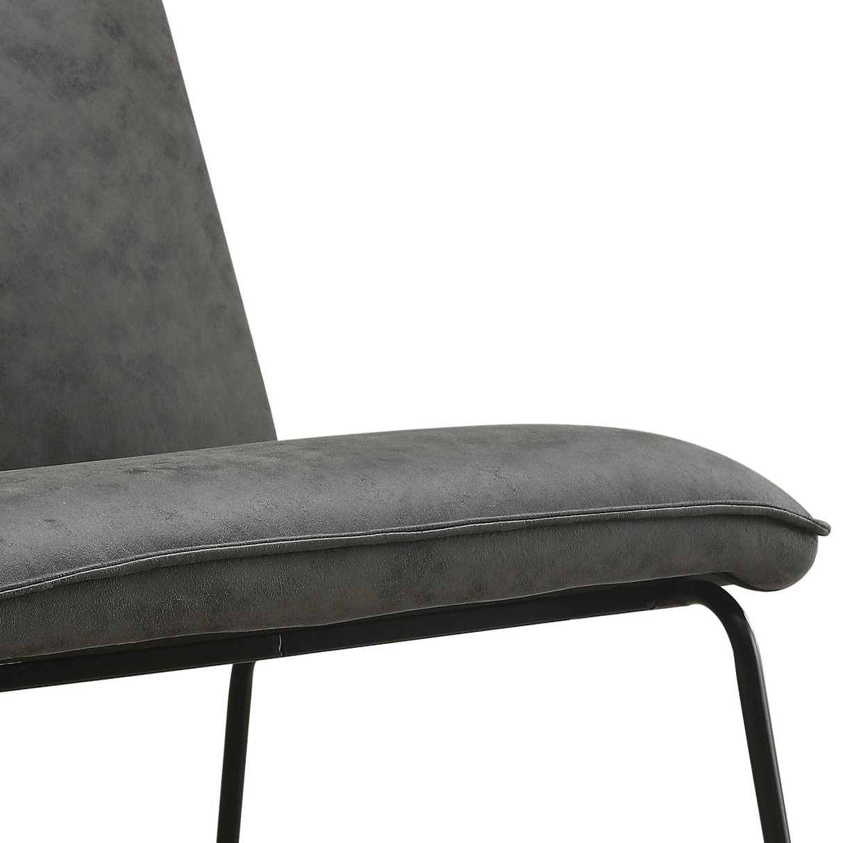 Fauteuil Jamo - Microleder Antraciet