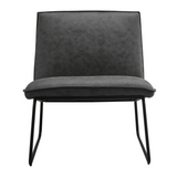 Fauteuil Jamo - Microleder Antraciet