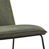 Fauteuil Jamo - Microleder Groen