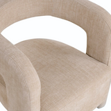 Fauteuil Nuri - Stof Beige
