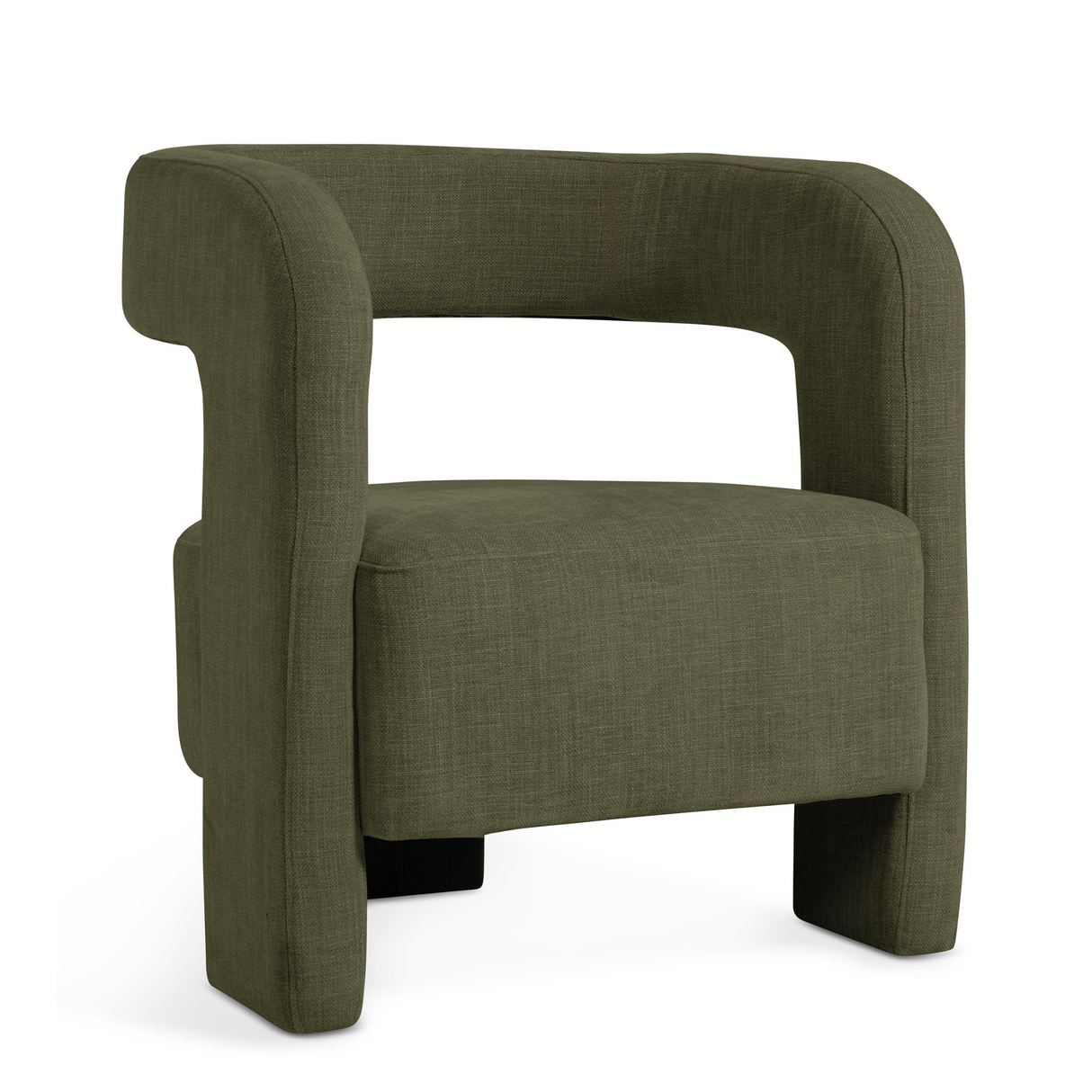 Fauteuil Nuri - Stof Vintage Groen