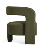 Fauteuil Nuri - Stof Vintage Groen