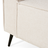 Hoekbank Kato - Linnen Beige, Hoek Rechts