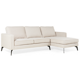 Hoekbank Jack - Linnen Beige, Hoek Wisselbaar